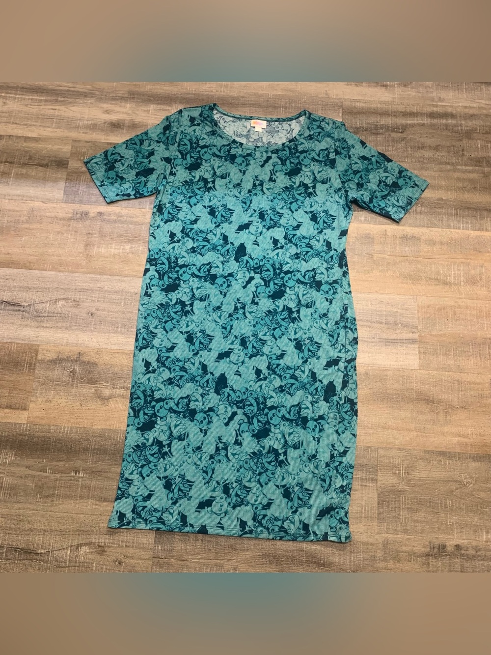 Lularoe Disney Frozen Olaf MIDI Shortsleeve Dress Women’s 2XL